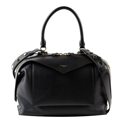 givenchy sway bag black|Givenchy leather tote bag.